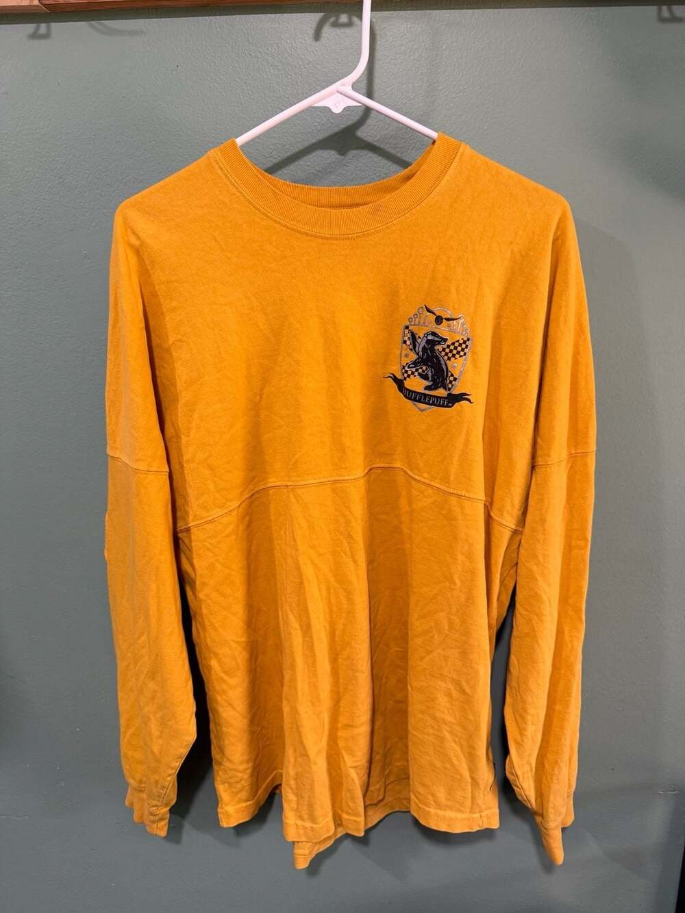 Spirit Jersey Hufflepuff Size S Long Sleeve T-Shirt